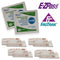 EZ Pass Mounting Strips: Adhesive Strips, Dual Lock Tape, (4 Sets - 8 pcs) with Cleaning Prep Pad (2 Pieces)